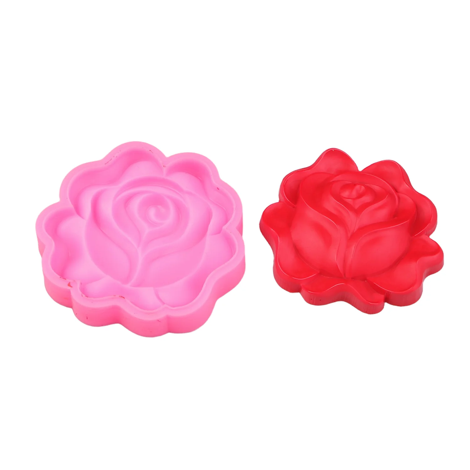 Rose Flower Cake Decorating Silicone Mold for Chocolate Sugar Craft Polymer Clay DIY Baking Tool Supplies