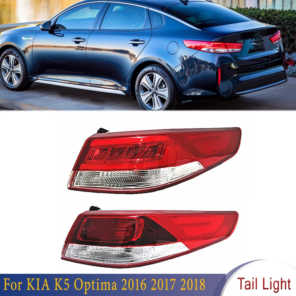 Achterbumper Buiten Achterlicht Achterrem Richtingaanwijzerlamp Voor Kia K5 Optima 2016 2017 2018