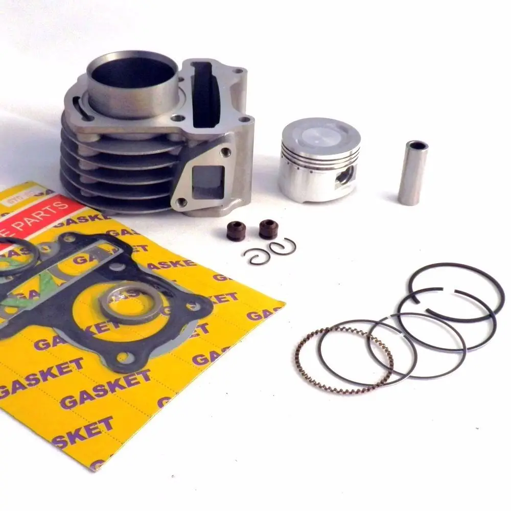 80CC BIG BORE PERFORMANCE CYLINDER KIT 47mm Gasket FOR SCOOTERS WITH GY6 50cc QMB139 MOTORS  Moped Parts