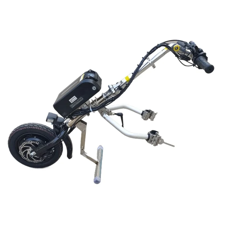 Car Electric Tractor Disabled Wheelchair Modified Front Drive Wheelchair Traction Front Quick Dismantling and Folding