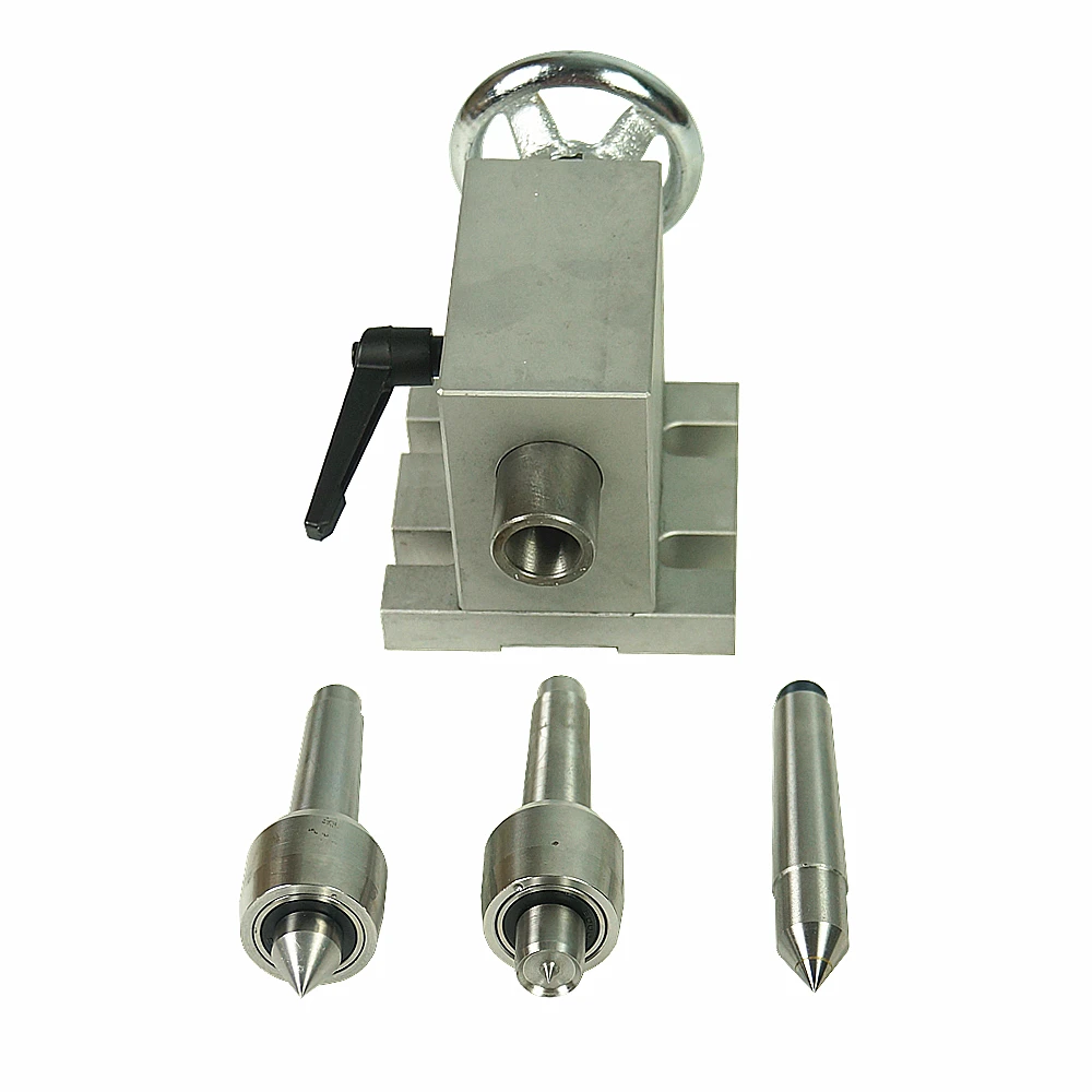 LY Telescopic Stroke 35 Mm Tailstock Center Height 65MM for Rotary Axis 4th Axis Use CNC Woodworking Router Engraver Parts