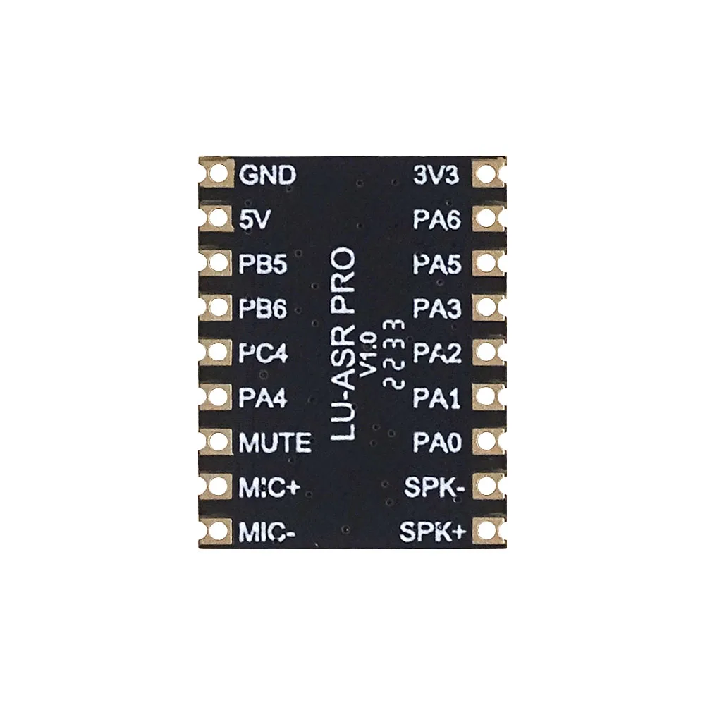 ASRPRO-01 2M voice recognition module serial port one click downloading offline voice development board