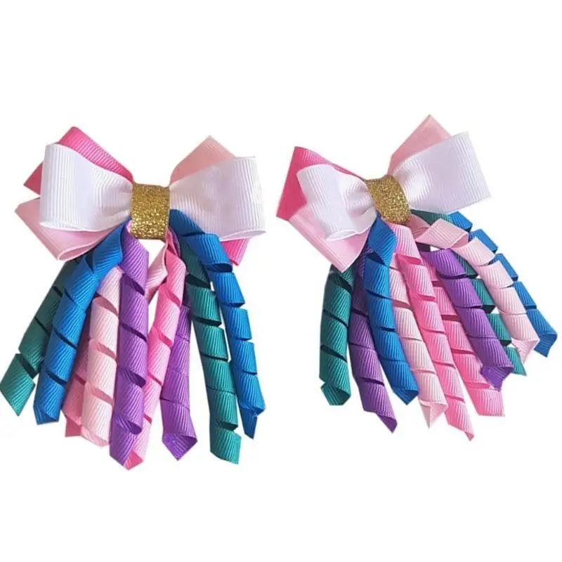 

39BD, 1 пара, заколка для волос с милыми бантиками, заколки для волос с милым бантом, заколки для волос в стиле Лолита, 1 пара