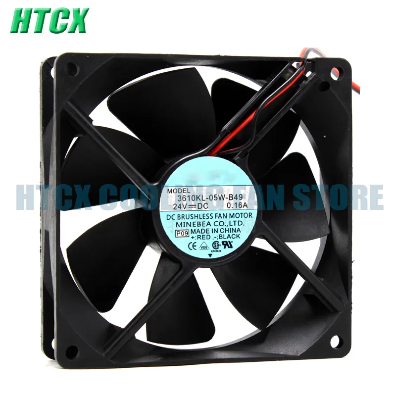 Original  24V 0.16A 3610KL-05W-B49 3 Wires DC Brushless Motor Fan