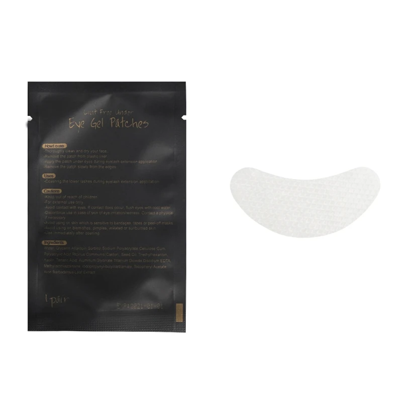 1 Pair Eyelash Pad Patch Eye Pads Lint Lashes Extension Eyepads Tool Under Eye for Women