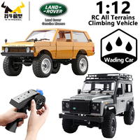 MN MODEL 1/12 4WD Remote Control Proportional Off-road Car Rock Crawler Traversal Climbing Truck All Terrain Vehicle Toy Adult
