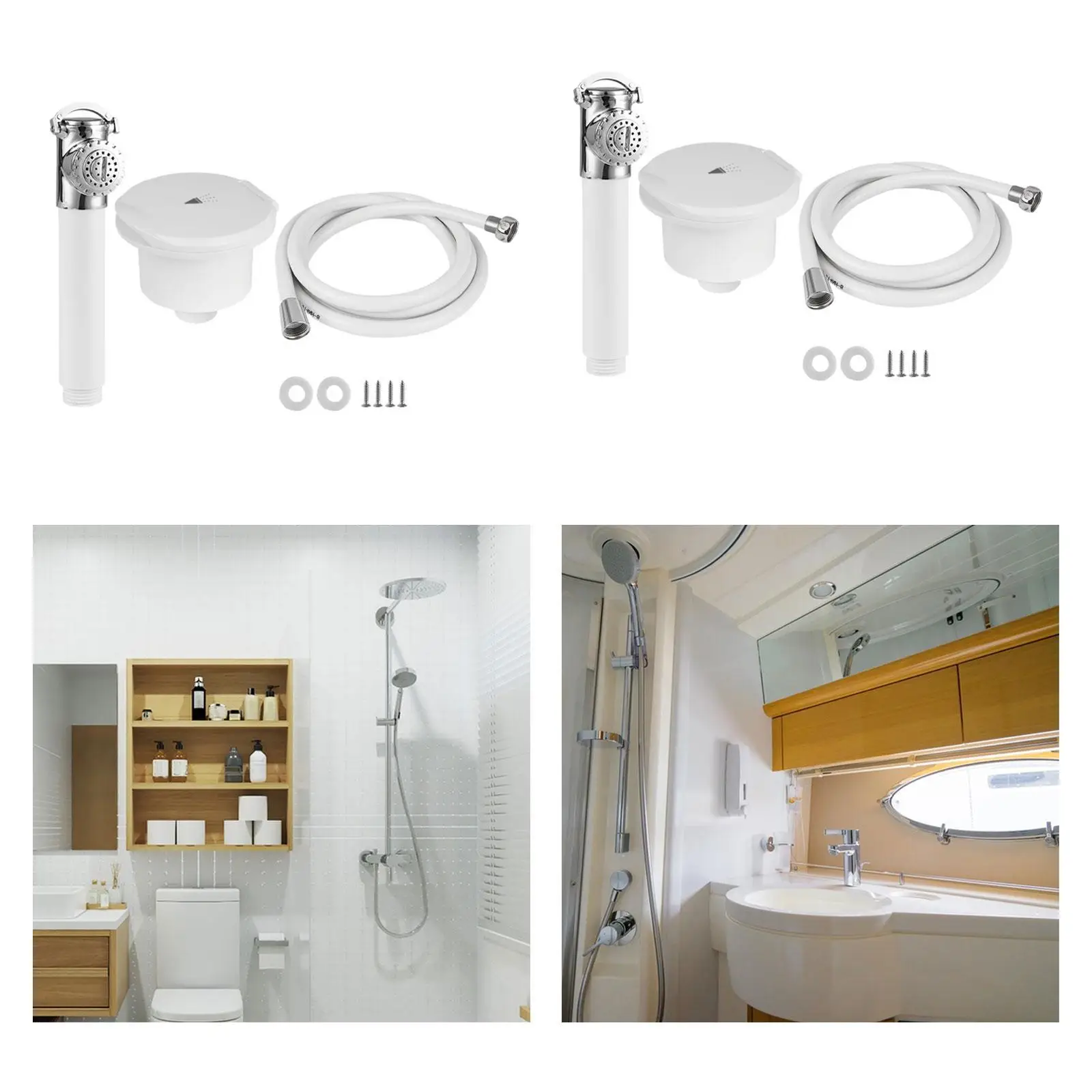 

Ручная насадка для душа на колесах со шлангом, экономия воды, многоцелевой аксессуар, сменный распылитель высокого давления с кнопкой подачи воды