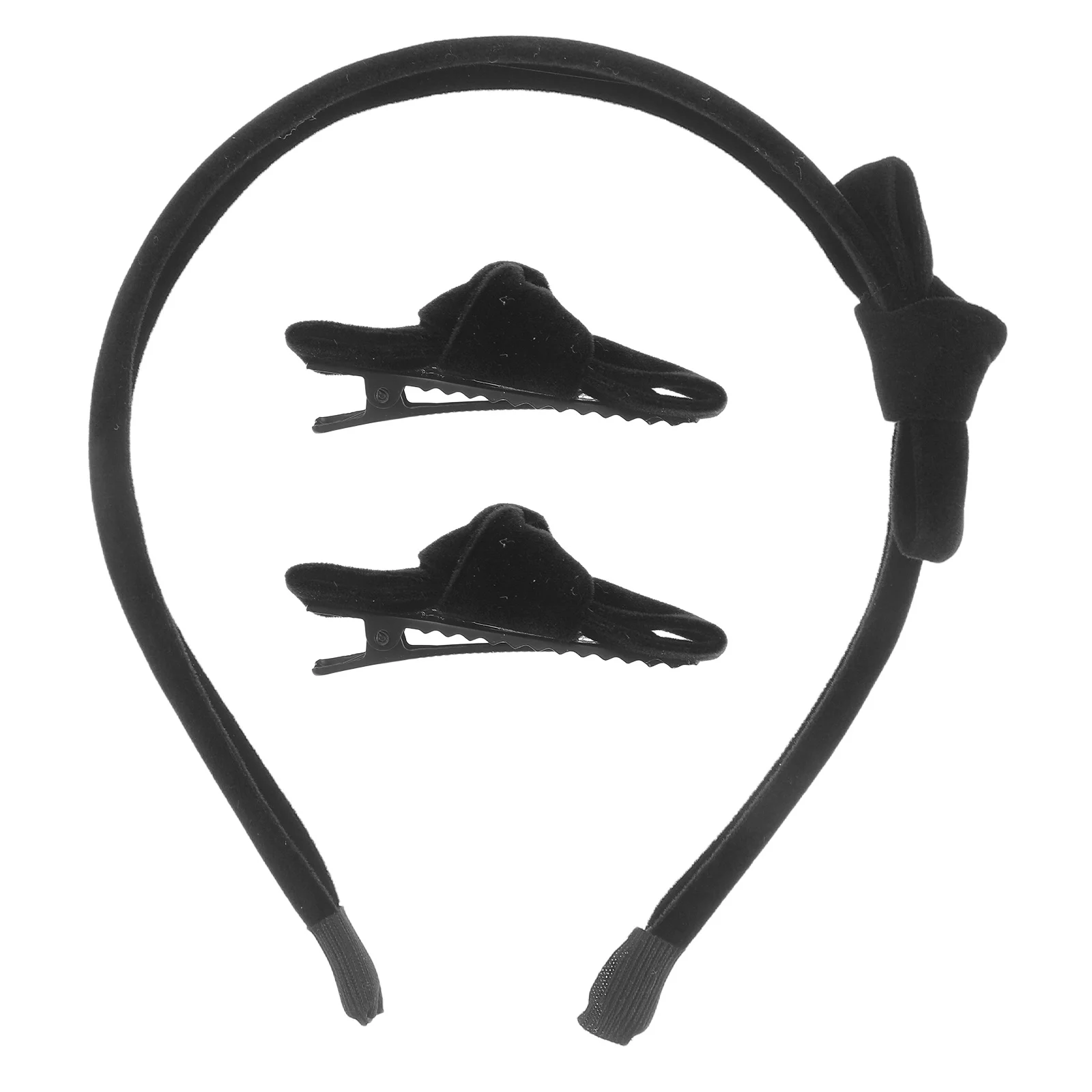 

1 set Bow Headband For Women Girls Large Hair Hoop Soft Comfortable Hawaii Cosplay Cheerleading Hair Accessories