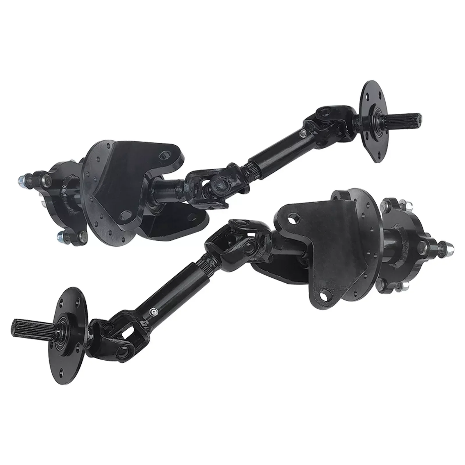 Front Drive Axle Kit 4 Wheel Drive Half Axle Brake Assembly For ATV Go Kart Quad Trike Buggy Big Bull Taotao Coolster