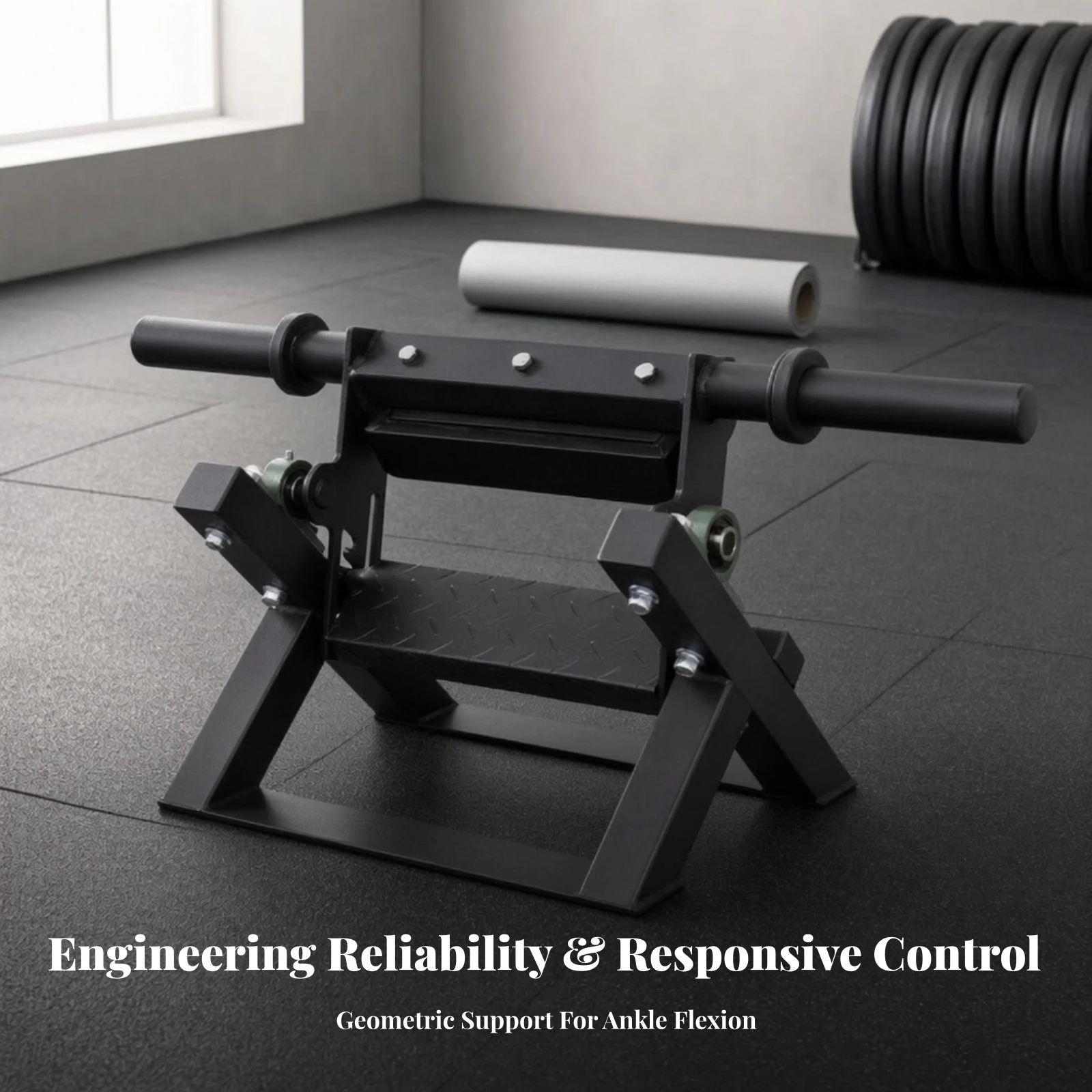 Calf Weight Training Machine Long-Lasting Seated Calf Raise Machine Fitness Equipment Sturdy Compact for Home Gym, Stretching
