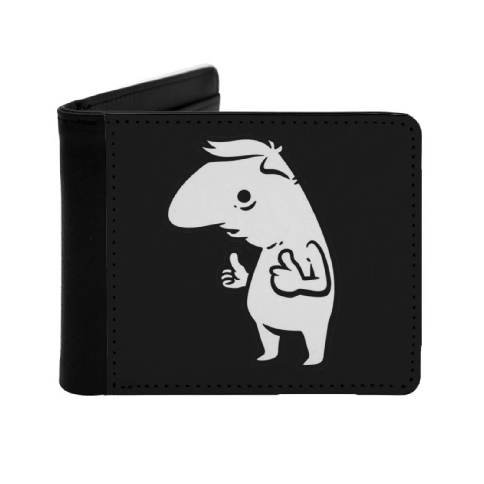 Zach Hadel Psychicpebbles Personalized Men's Leather Wallet Card Money Bag Pu Leather Wallet Psychicpebbles Oneyplays Smiling