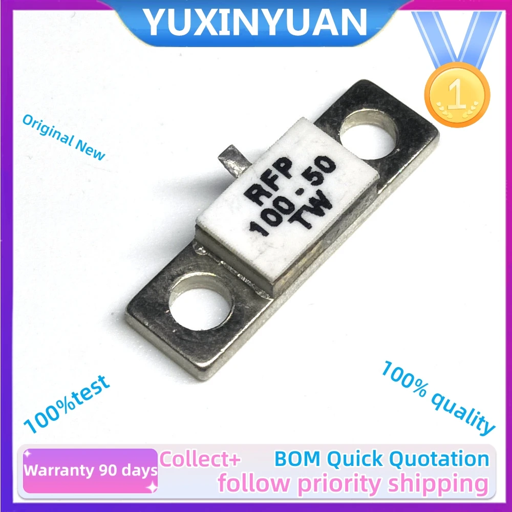 RFP100-50TW 100W no sense ohm RF load resistance 100W50 intercom dummy resistor RFP100-50 1Pcs IC Chip in Stock 100%Test