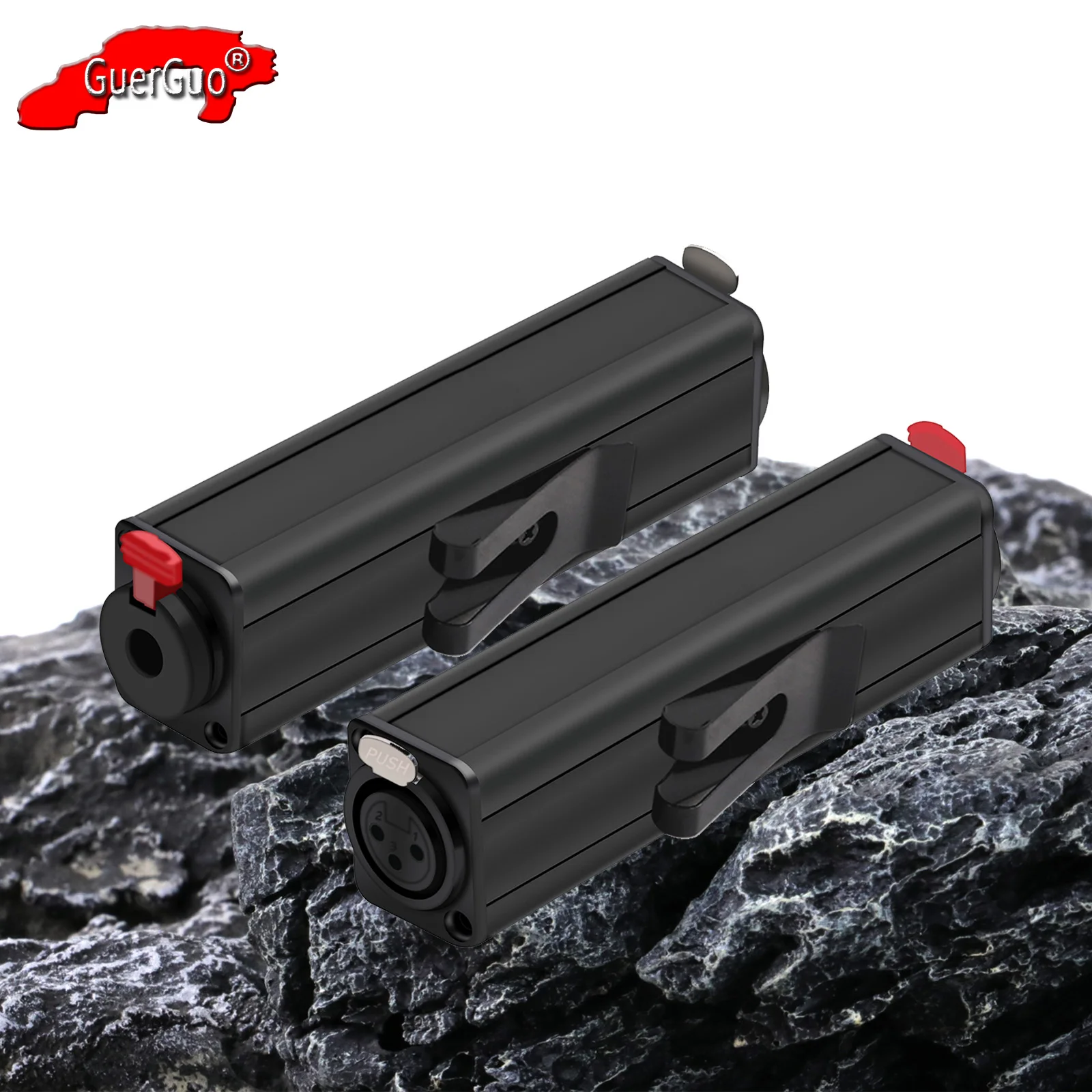 

1pc D Type 6.35mm Female Jack to 3Pin XLR Female Panel Mount MIC Socket Connector Speaker Extender Adapter Coupler Converter
