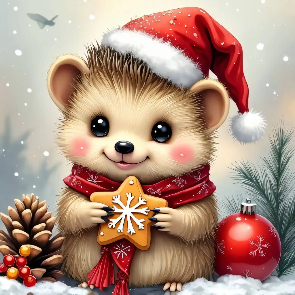 Animal Diamond Painting Set Full Square Round Diamond Mosaic Christmas Cartoon Handmade Gift Children's Room Decoration