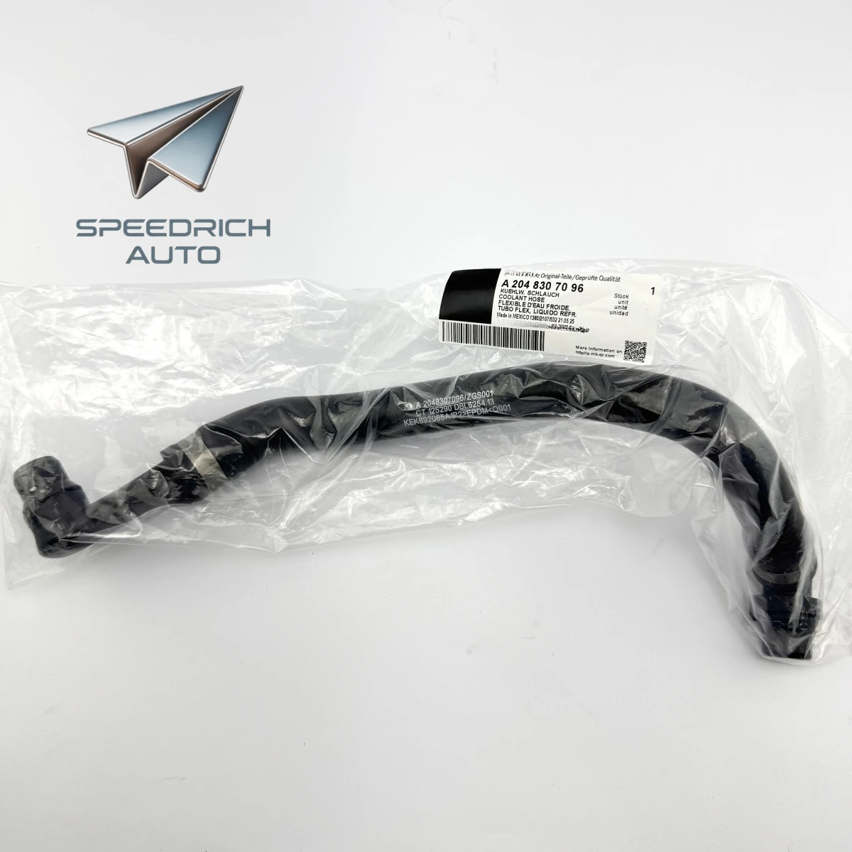 

A2048307096 Шланг в сборе для Mercedes-Benz E 260 CGI, E 250 BlueEFFICIENCY, CLS 350, E180/220