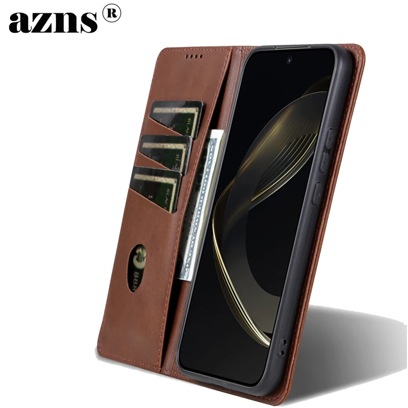 【AZNS】حافظة لهاتف Xiaomi 13 14 14T Pro 14 Ultra 12 12X 12Lite محفظة فاخرة بطاقات حامل جلدي غطاء حقيبة هاتف Coque