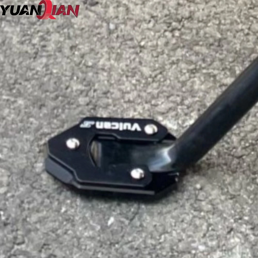 

For KAWASAKI VULCAN S 650 VulcanS 2015-2023 VN650S Vulcan Cafe Motorcycle Parts Kickstand Side Stand extension Enlarge Plate Pad