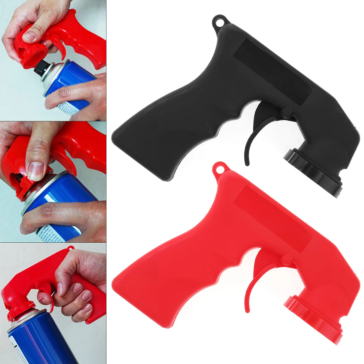 

Universal Portable Car Care Maintenance Painting Power-assisted Handle Spray Grip Auxiliary Tools