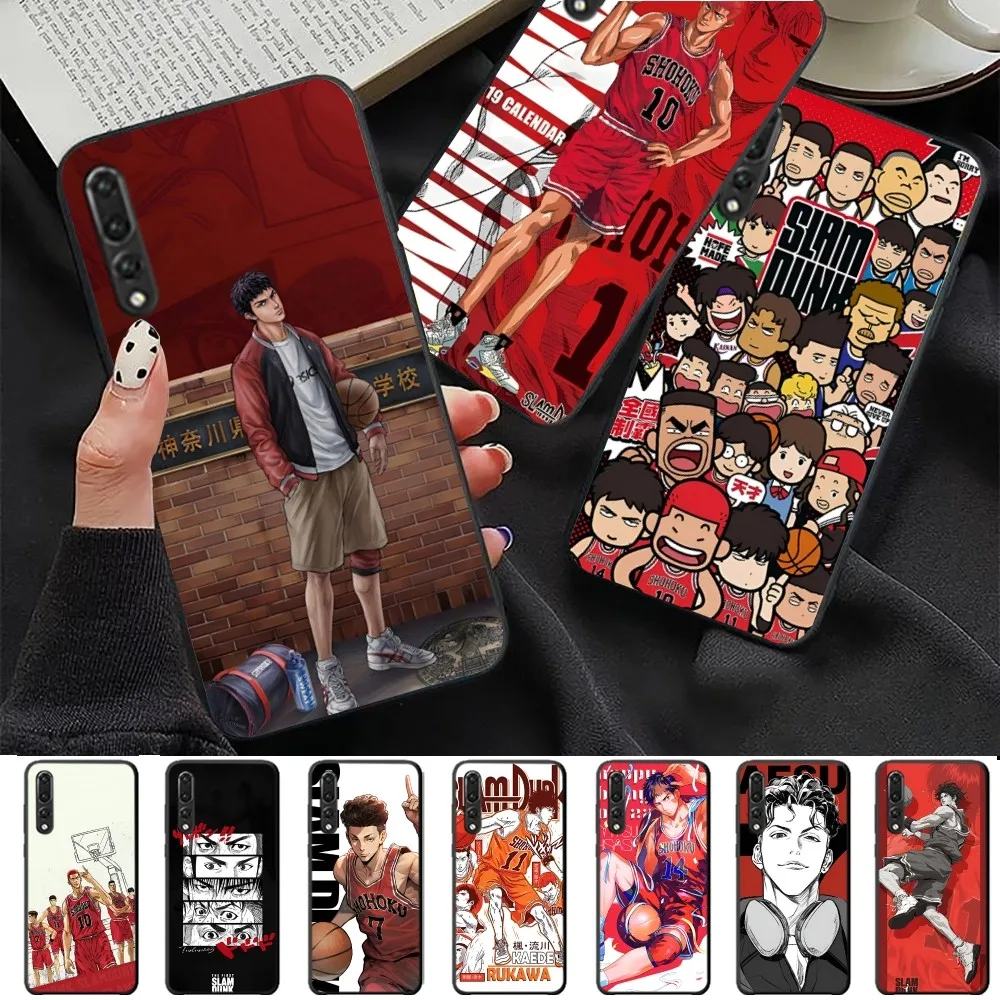 Classic Japanese Anime Slam Dunk Phone Case For Huawei P 8 9 10 20 30 40 50 Pro Lite Psmart Honor 10 Lite 70 Mate 20lite