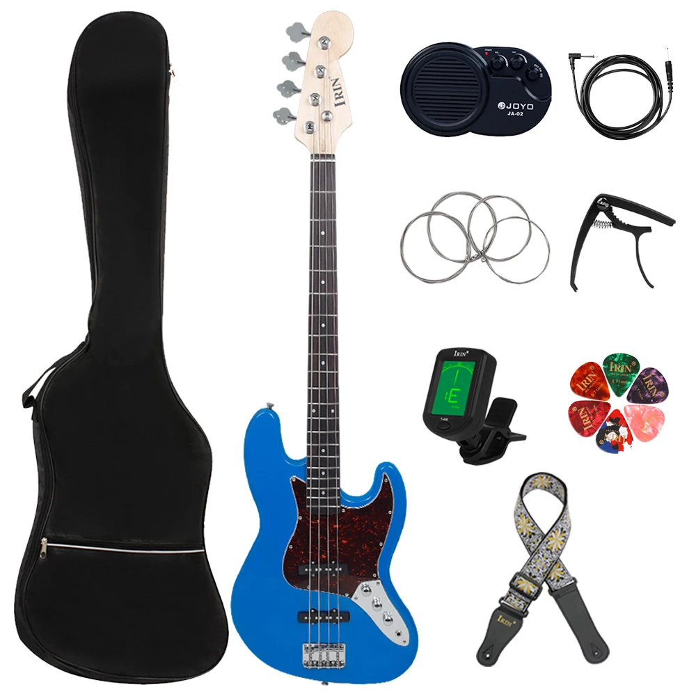 

4 Strings 20 Frets Electric Guitar Sapele Bass Guitar Stringed Instrument With Tuner Amp Capo Bass Guitar Parts & Accessories