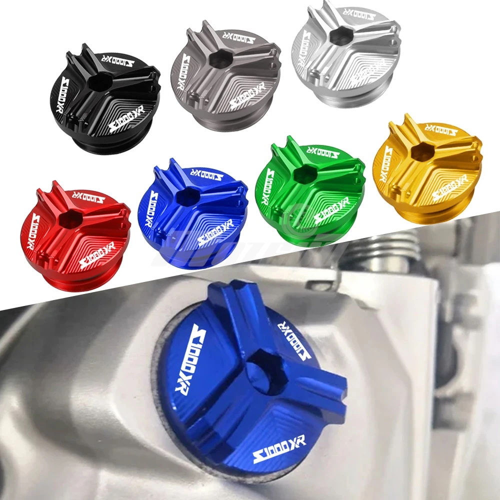 

Motorcycle Aluminum Engine Oil Cup Oil Filler Cap For BMW S1000XR S 1000XR S1000 XR 2014-2018 2019 2020 2021 2022 2023 2024 2025