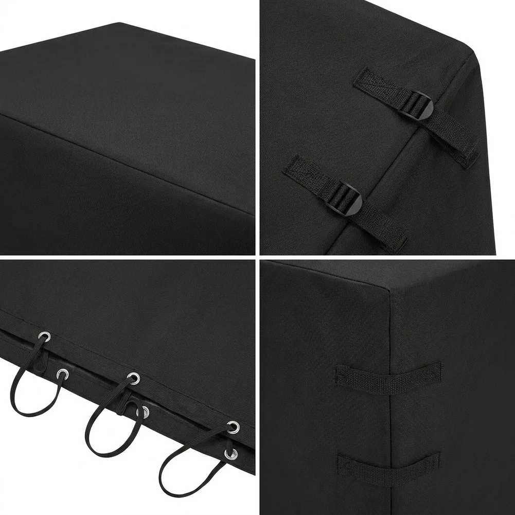 WaterFor and Dust Resistant Trailer Cover Made with 600D/420D Oxford Fabric and for Outdoor Vehicle Storage WaterFor