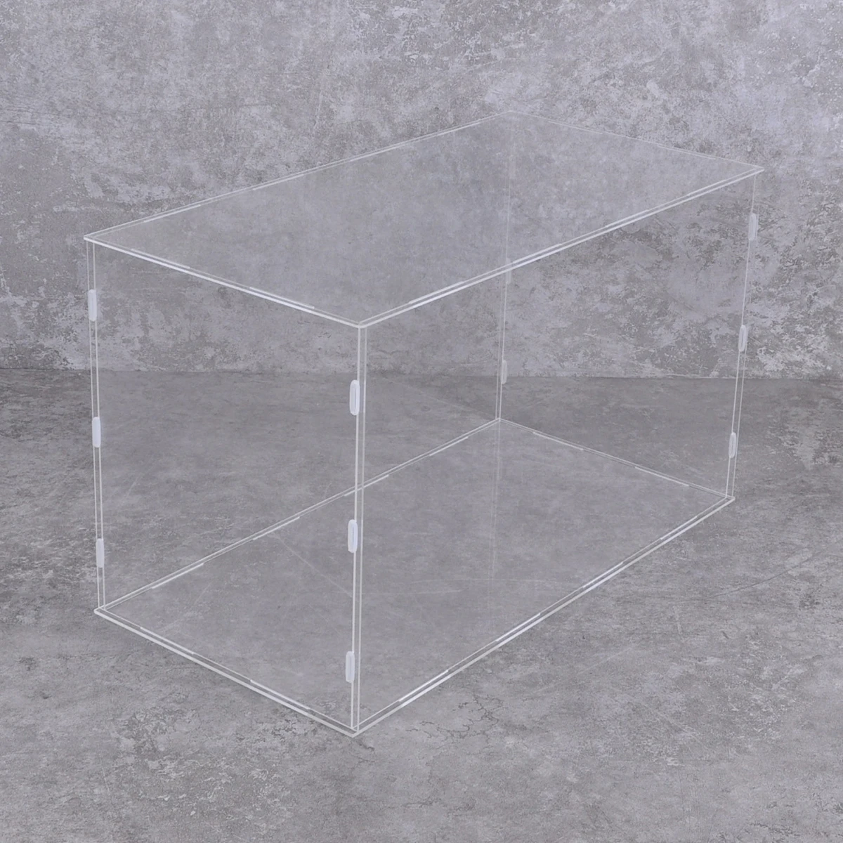 Assembled Clear Acrylic Display Case Box Dust Cover Stand Storage for Figurine Blind Box Doll Trendy Toys L30-60 W30-60 H10-65cm view 3