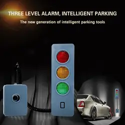 1pcGarage Safe Light Auto Parking System Parking Stopper For Garage Led Park Assist Alarm Garage Parking Sensor Aid Car Acc B8H0