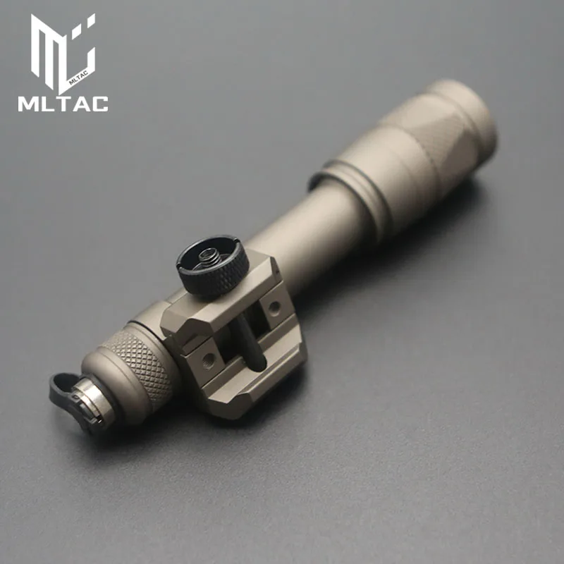 Tactical SF M300V M600V Flashlight LED Strobe Scout Light With Pressure Switch Airsoft Rifle AR15 M16 Hunting Weapon torch M300