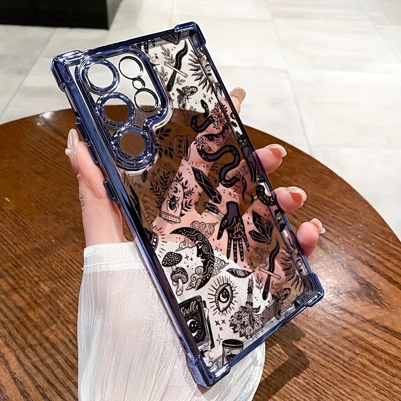 حافظة هاتف بنمط غامض لهاتف أبل 17 16 15 14 13 12 11Pro Max Plus Series #5