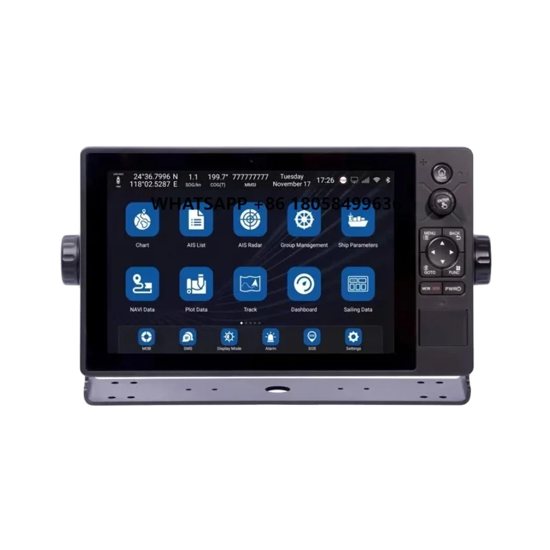 

Xinuo XN60 Yacht 10.1 Touch Multi-function Display MFD Class B AIS GNSS GPS Marine Electronics Navigation Communication
