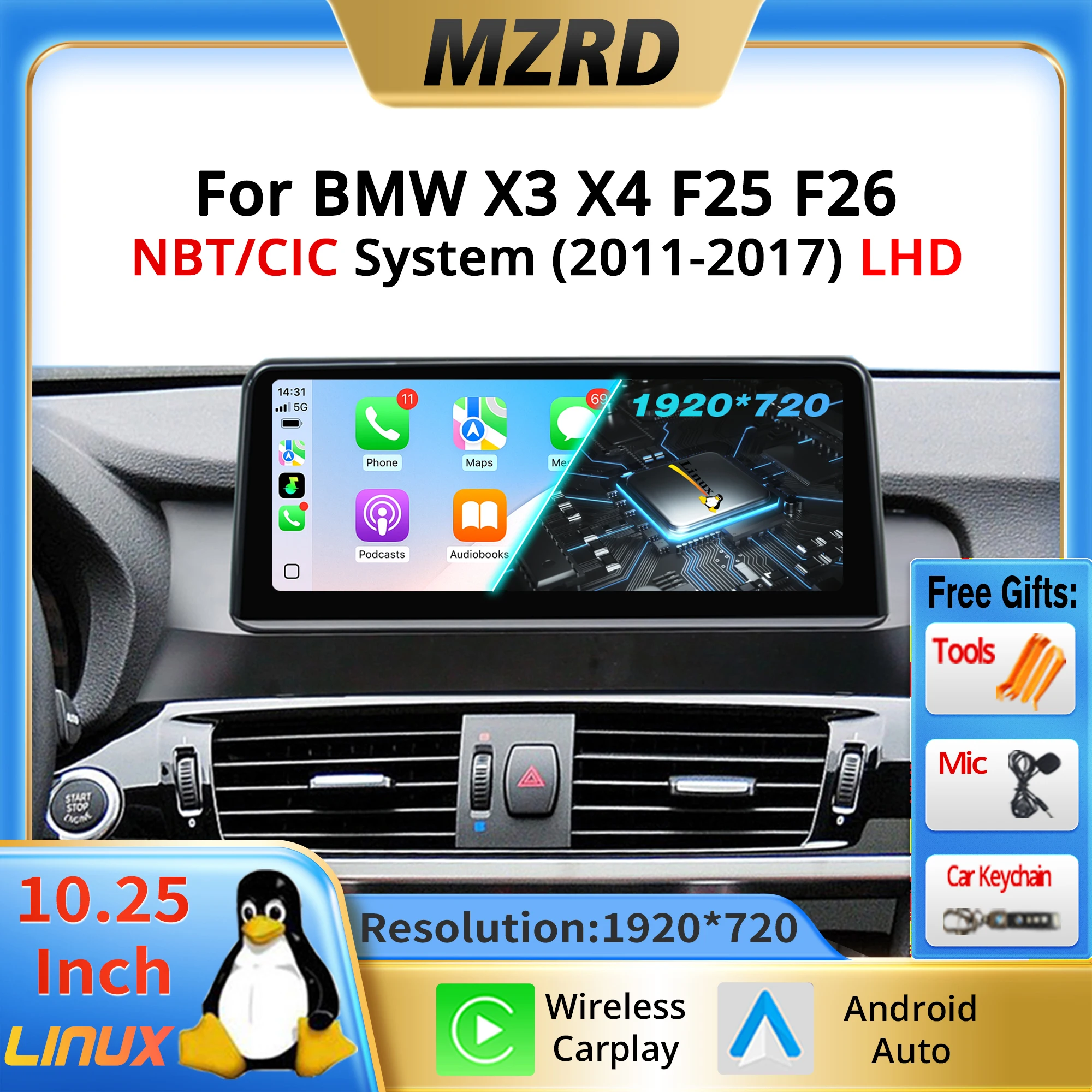 For Bmw X3 X4 F25 F…