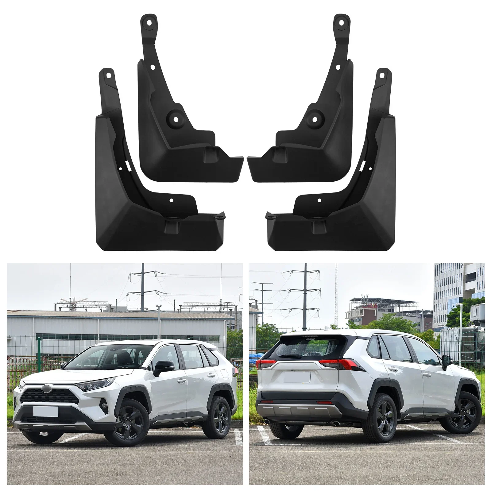 For Toyota RAV4 2022-2025 four-wheel drive car fender skin car accessories mud flaps fender flares