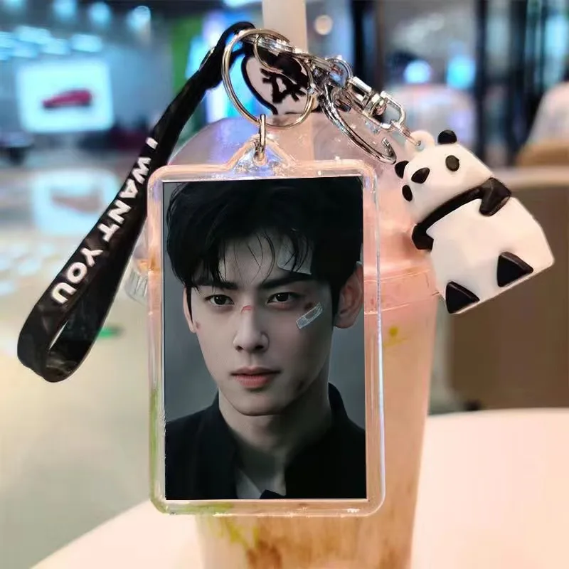 Cha EunWoo Acrylic Keychain