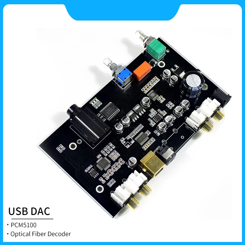

Optical Fiber Decoding Board USB Audio Decoder PCM5100