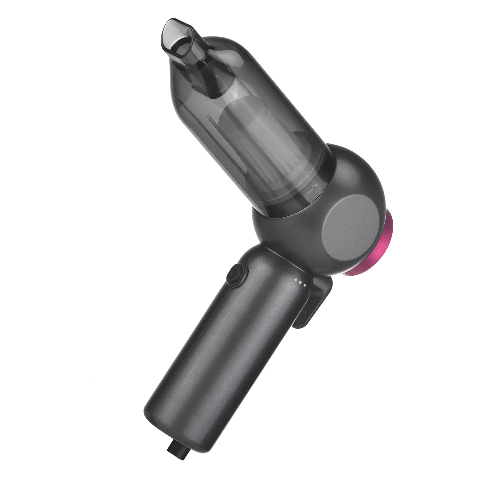 เครื่องดูดฝุ่นไร้สายแบบมือถือ 2in1 แรงดูดสูง สำหรับรถยนต์และบ้าน พกพาสะดวก 16000PA