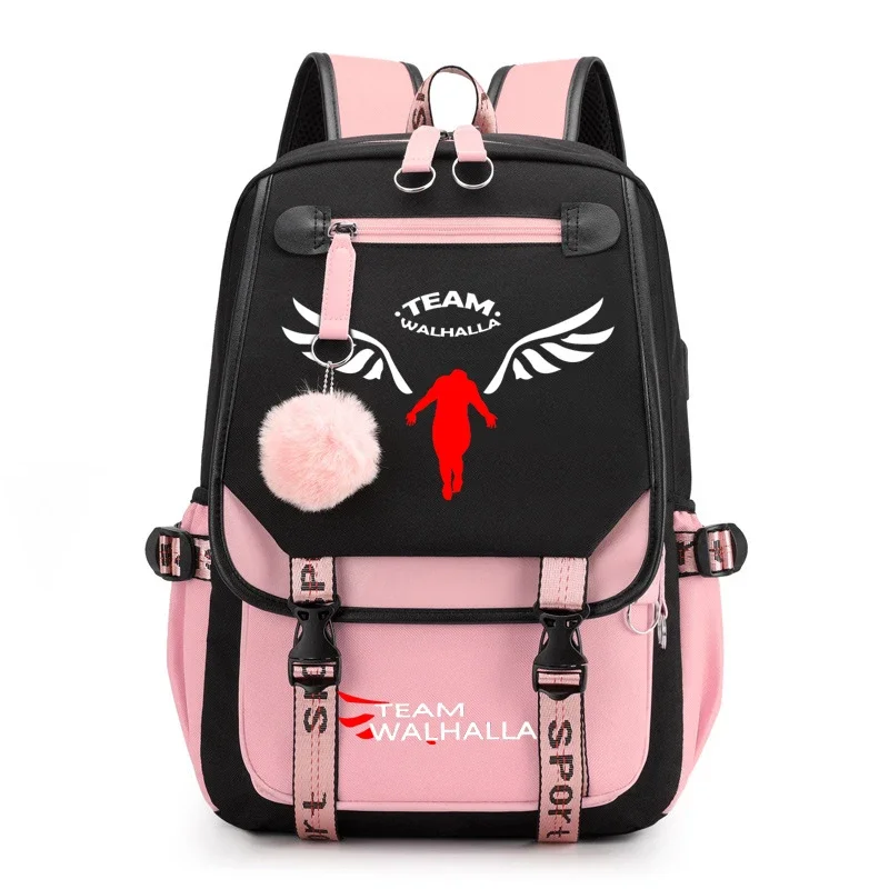 Anime mochila tokyo revengres Gambar valhalla kawaii dos desenhos animados saco de escola para adultos grande capacidade mangá viagem meninas bookbags