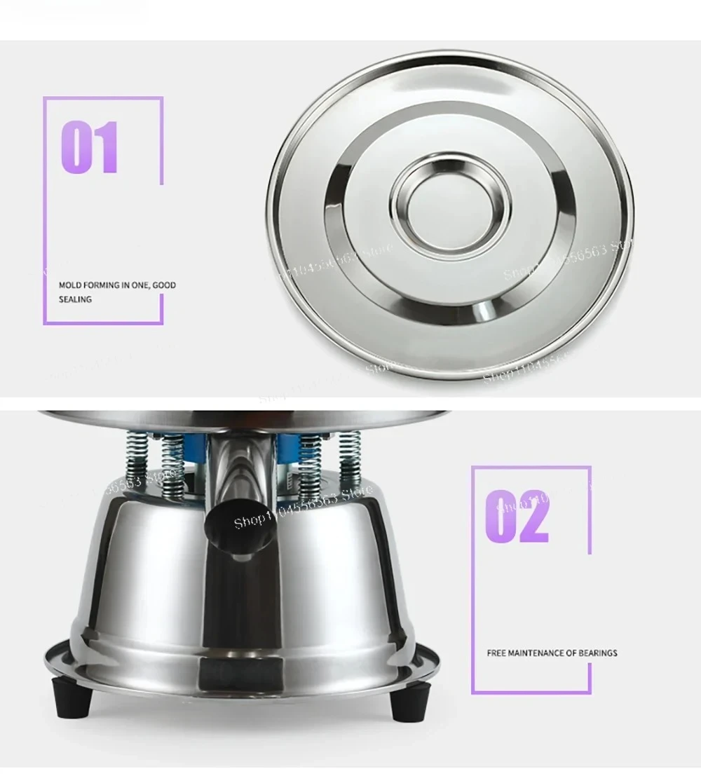 40cm Electric Vibrating Sieve with 220V Motor for Stainless Steel Powder Sifting