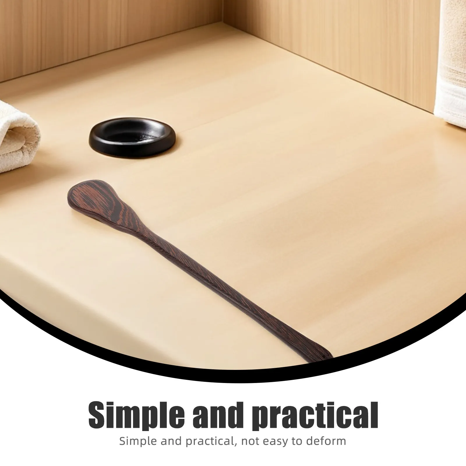 

Набор из 2 массажных молотков темно-коричневого цвета для спины - Эргономичное деревянное устройство для точечного массажа и снятия напряжения в плечах и шее