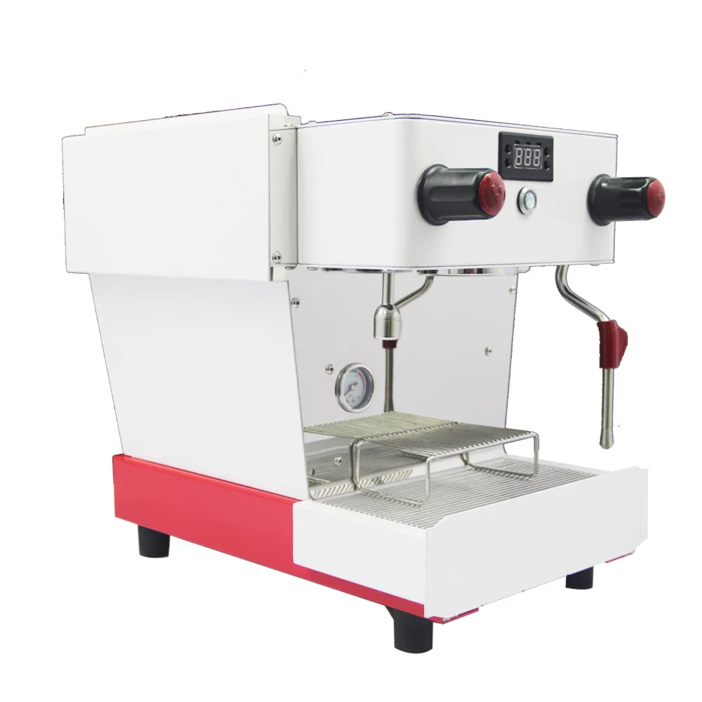 KB01-P Single Group Barista Coffee Machine With 6L Heat Exchange Boiler And Milk Foaming Frother, Pid Controller