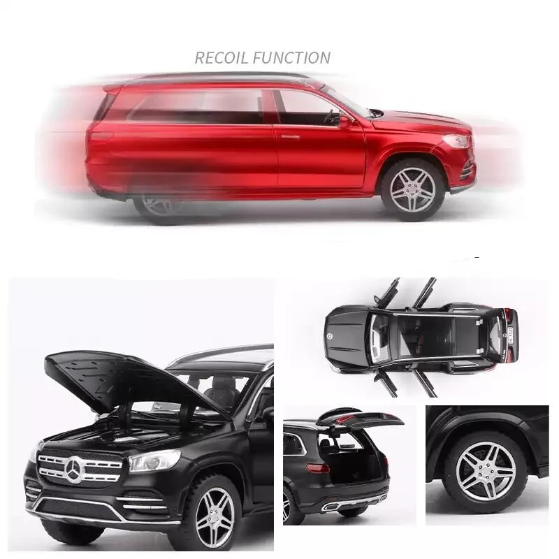 1:36 スプリンター MPV GLS580 合金トラックカーモデル ダイキャストメタル ダンプバス 商用車モデル シミュレーションコレクション キッズギフト