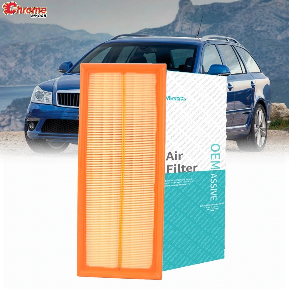 Car Air Filter For Skoda Octavai II 1Z3 Combi 1Z5 Superb II 3T4 Kombi 3T5 Yeti 1.6L 1.8L 1.9L 2.0L 2004 2005-2017 1K0129620D