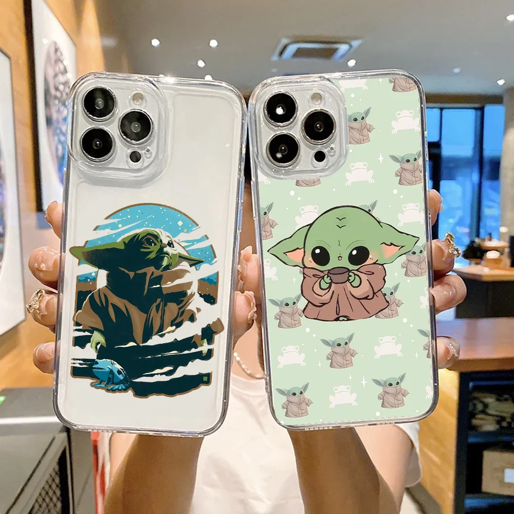 

Fantasy movie characters Y-Yoda phone case FUNDA For iPhone 12 11 13 14 15 16 17MINI Max Pro Plus Shockproof Soft Clear Back