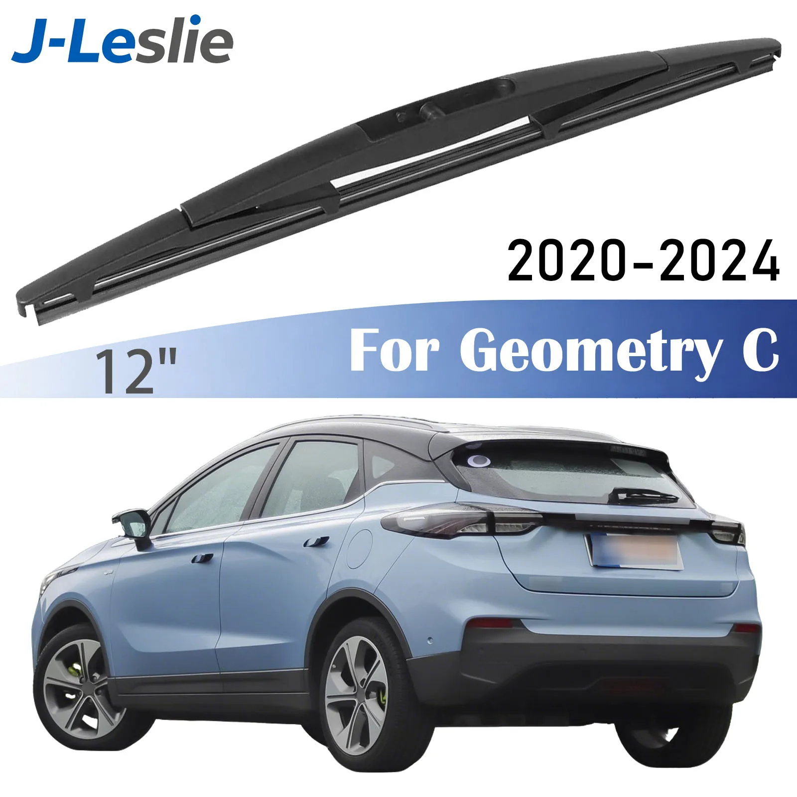 Lâmina de Limpador Traseiro de 12 Polegadas para Geely Geometry C GE13 2020-2024, Limpadores de Para-brisa, Escovas de Chuva, Acessórios para Carro limpador de parabrisa carro limpa vidros