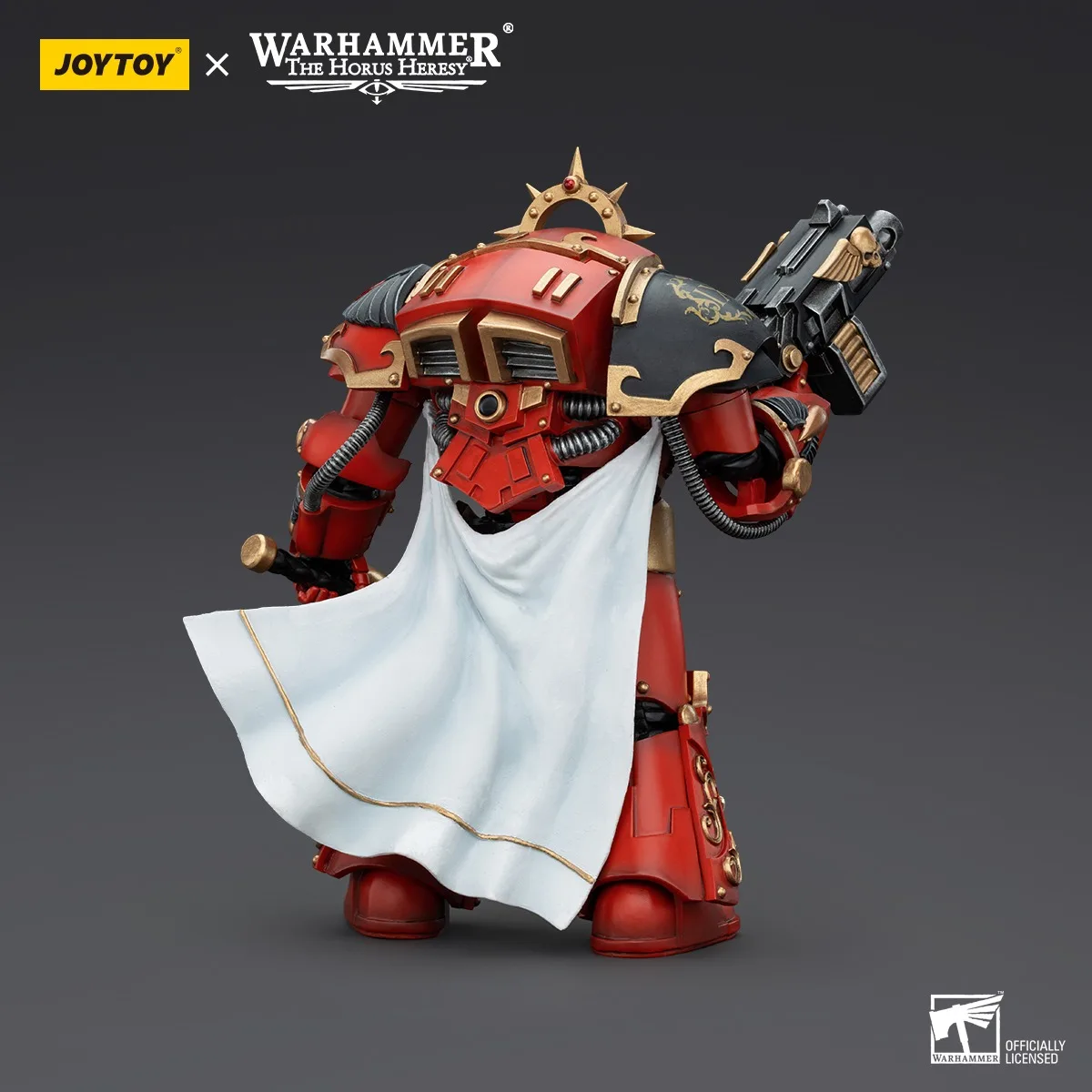 【Accessories】JOYTOY Warhammer 1/18 Action Figure Blood Angels Legion Praetor in Tartaros Terminator Armour Model Toy 3.75inch