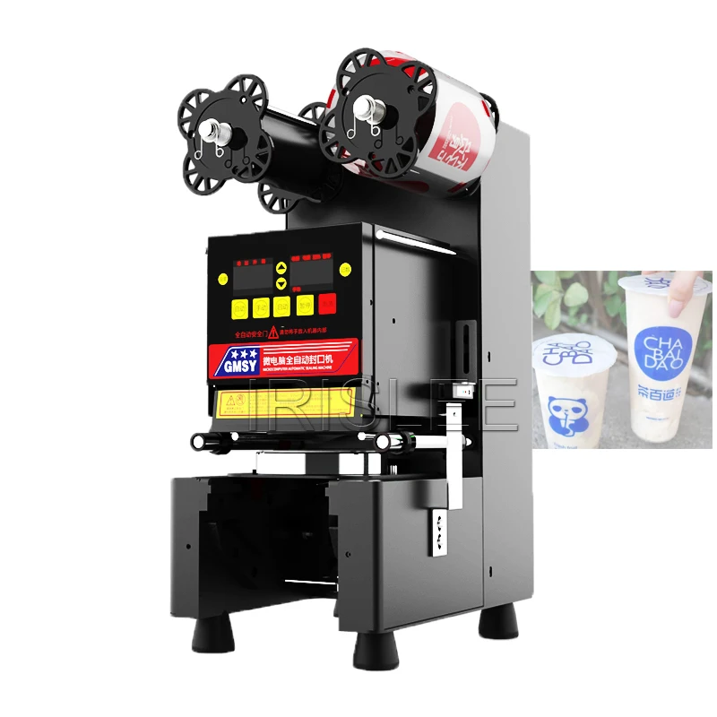 

Automatic Plastic Cup Sealing Machine 89Mm/88Mm/90Mm/95Mm Boba Tea Filler And Sealer For Bubble Tea Equipment