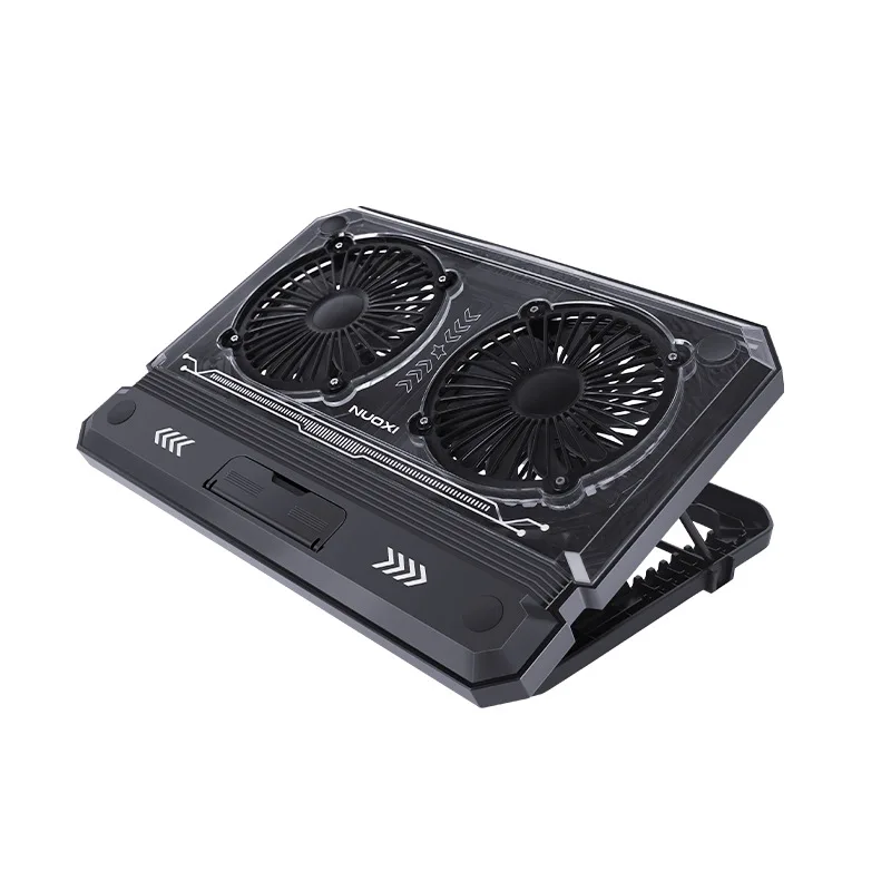Cross-border New Arrival, Laptop Cooler, Gaming Laptop Cooling Stand, Liftable & Foldable, Desktop Base for 15.6/17 Inch Laptops