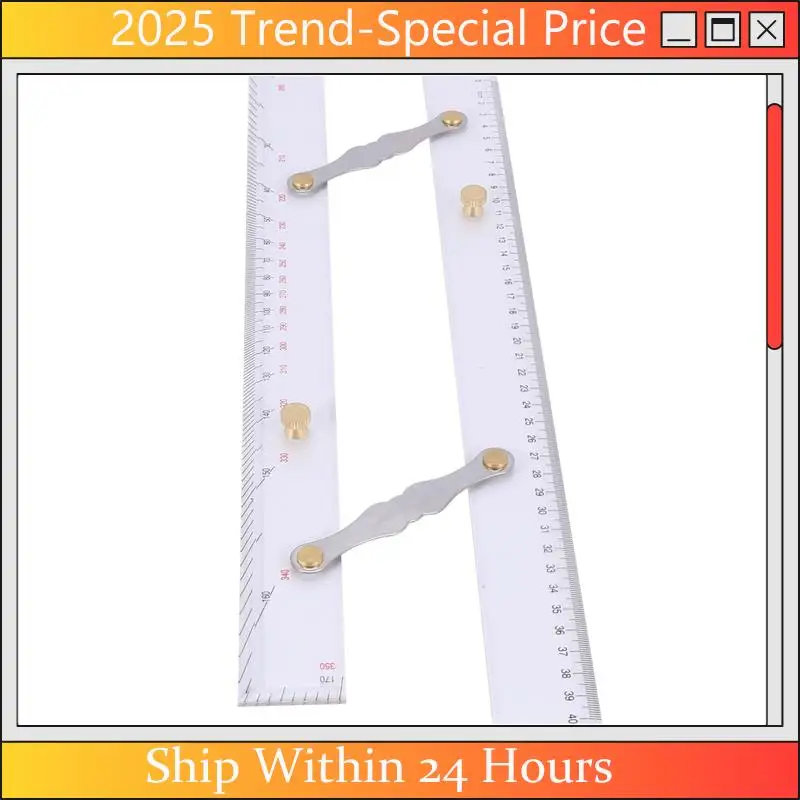 

A61Z Deals Marine Ruler Parallel Ruler Nautical Charts Parallel Ruler Mapping Points To Pull Parallel Ruler 450MM
