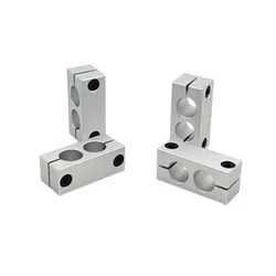 Pillar Parallel Clamp With The Same Diameter Optical Axis Fixing Steel Pipe Round Frame Connector