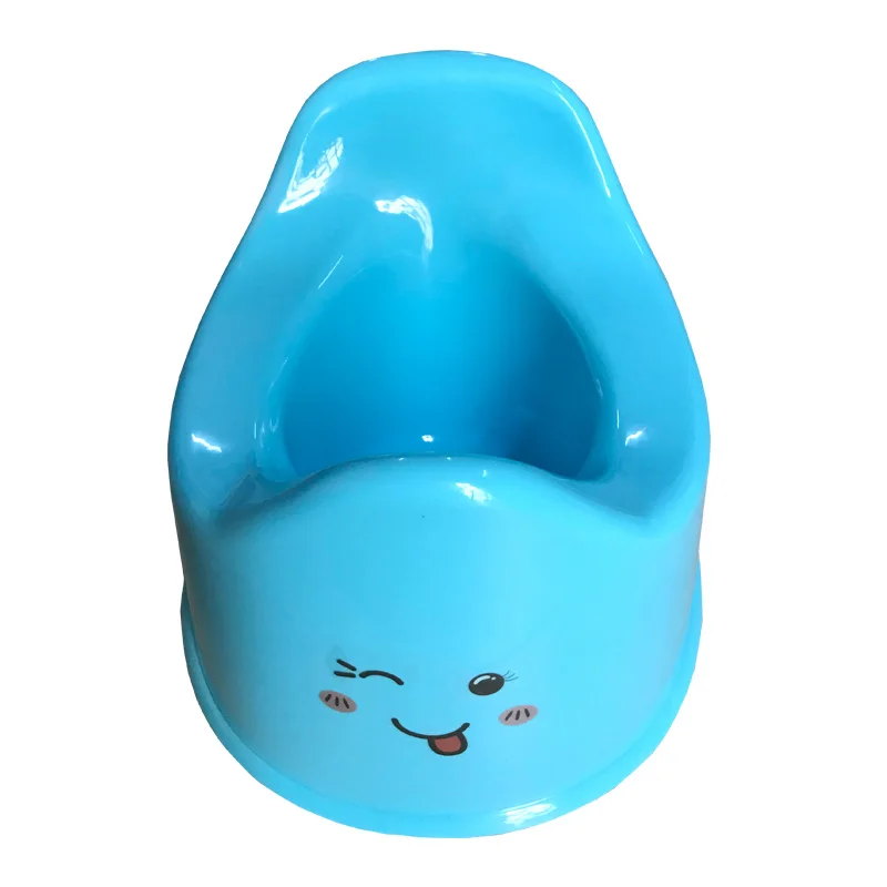 Portable Baby Potty Traning Seat Child Pot Cartoon Plastic Toilet Children's Pot For Outdoor Travel Child's Camping WC 1-4 Years